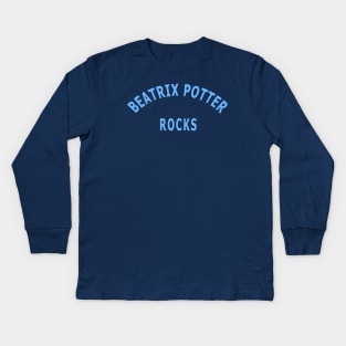 Beatrix Potter Rocks Kids Long Sleeve T-Shirt